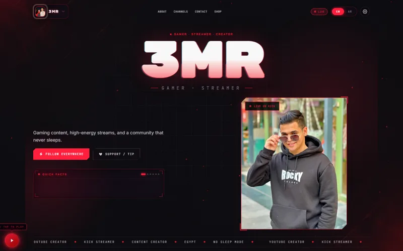 3MR gaming creator official website