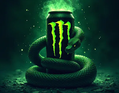 Monster Energy Drink AD By Ai